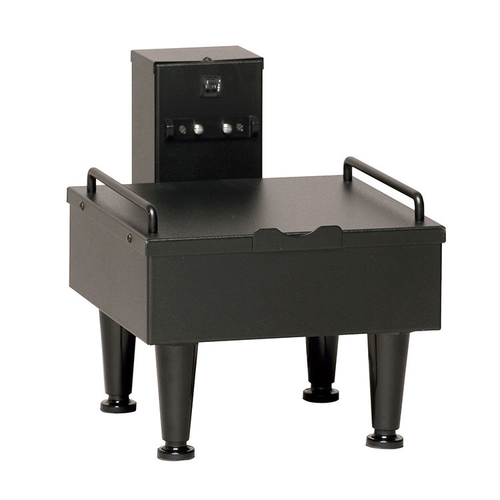 Bunn 27825.0000 10.10" W x 13.20" D x 13.35" H Stainless Steel Single Soft Heat Serving Stand for Soft Heat Servers with 4" Legs - 120 Volts, 1-Ph
