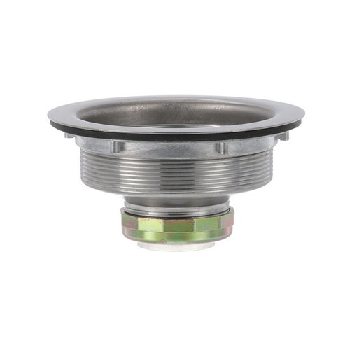 Component Hardware E38-1010 3 1/2" Sink Opening 430 Stainless Steel Encore Duo Basket Drain