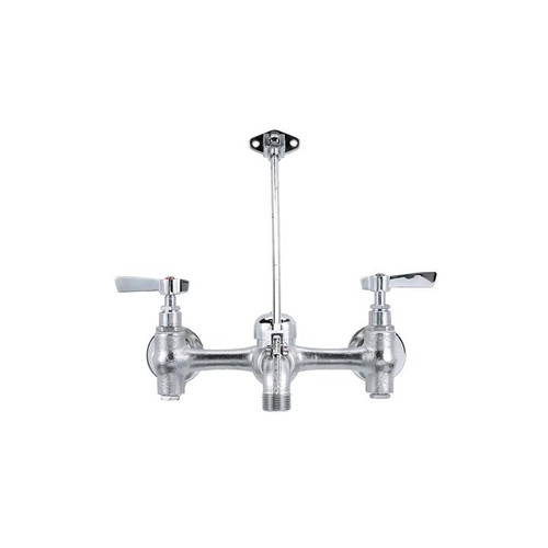 Component Hardware KL78-8106-BR1 6" Cast Spout Chrome Plated Brass Encore Service Sink Faucet Body