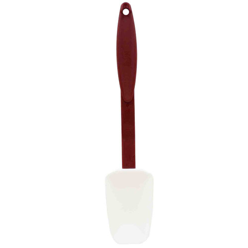 TableCraft Products 1866 14.25" Silicone Spoon Nylon Handle Spoon