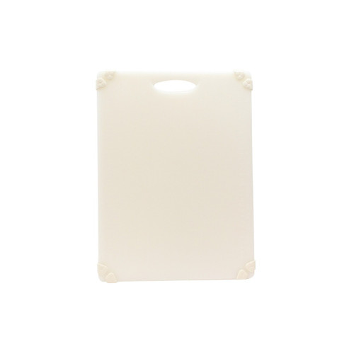 TableCraft Products CBG1520AWH 15" W x 20" D 1/2" H Plastic Cash & Carry Grippy Cutting Board