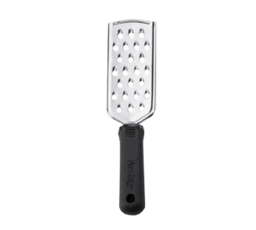 TableCraft Products E5617 9-3/8" x 2-1/8" x 7/8" Black Stainless Steel Cash & Carry FirmGrip Grater