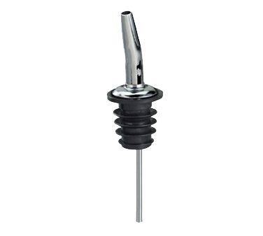 TableCraft Products 330 Silver Chrome Plated Cash & Carry Free Flow Speed Pourer - 60/Case