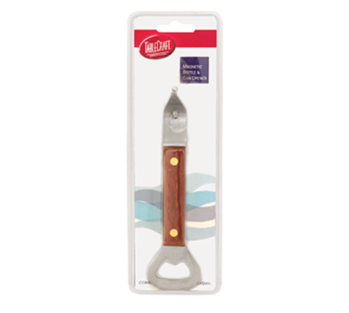 TableCraft Products H76724 Stainless Steel Magnetic Cash & Carry Bottle and Can Opener