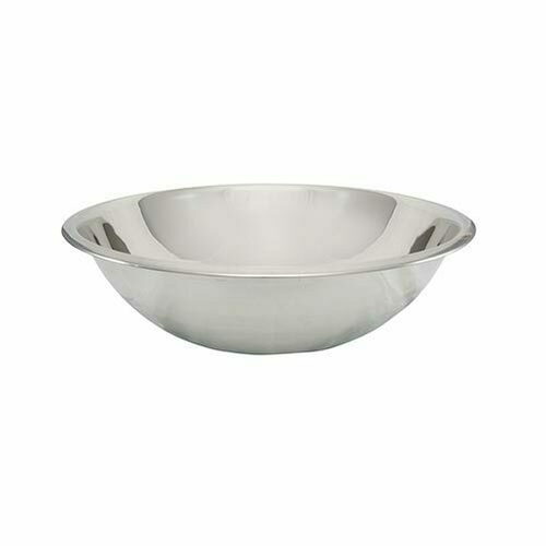 TableCraft Products 824 3 Qt. .4 Mm Stainless Steel Mixing Bowl With Mirror Finish