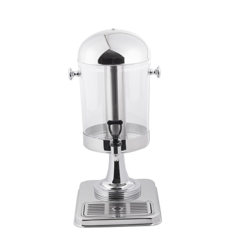 TableCraft Products 71 2 Gal. 10 1/4" W x 13 3/4" D x 21" H Polycarbonate Cash & Carry Beverage Dispenser