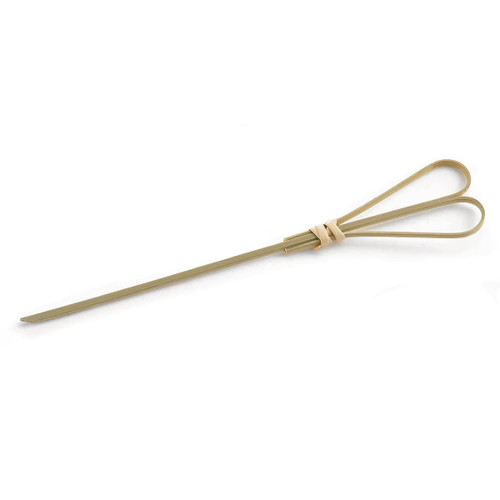 TableCraft Products BAMH6 6" Bamboo Cash & Carry Heart Looped Pick - 12 Cases of 100