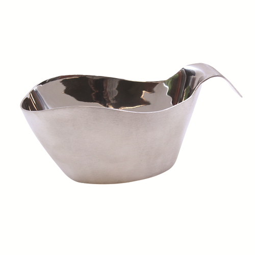 TableCraft Products 9805 5 Oz. Stainless Steel Brushed Finish Gravy Boat