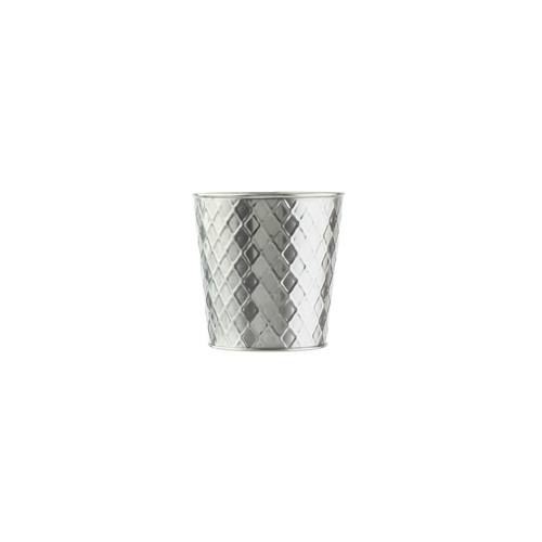 TableCraft Products 10487 23 Oz. Round Stainless Steel Lattice Collection Cup