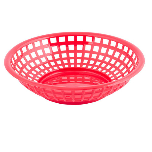 TableCraft Products 1075R 8" Dia. x 2" Serving Basket
