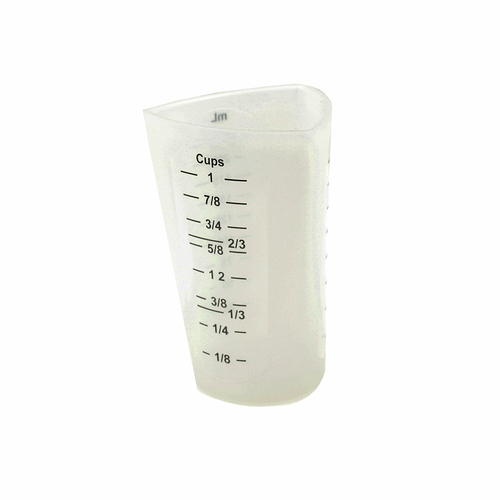 TableCraft Products HSMC31 1 Cup Silicone Measuring Cup