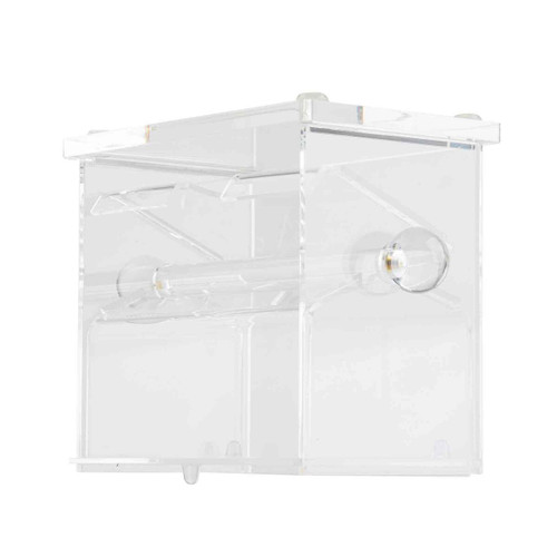 TableCraft Products 226 6-1/2" W x 3-1/2" D x 5-1/2" H Acrylic Stir Stick Dispenser