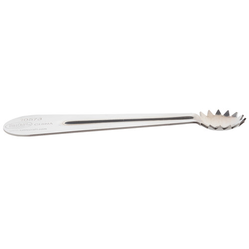 TableCraft Products 10574 4.25" W x 1" D x 0.2" H Stainless Steel Tomato Corer - 2/Pack
