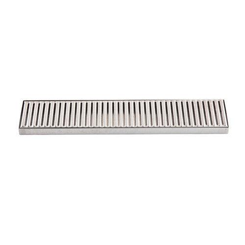 TableCraft Products 10482 19" W x 4 1/8" D Rectangular Stainless Steel Drip Tray