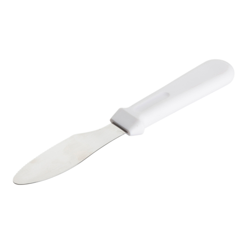 TableCraft Products 4104W  4" L Stainless Steel Blade Sandwich Spreader With Plastic Handle