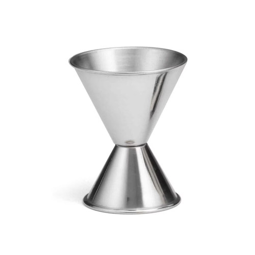 TableCraft Products H1206  1 Oz. x 2 Oz. Stainless Steel Cash & Carry Jigger - 6/Case