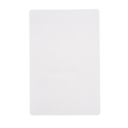 TableCraft Products FCB1218W 12" W x 18" D White Polyethylene Cash & Carry Cutting Mat