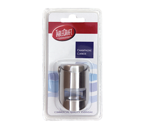 TableCraft Products H398 Stainless Steel Cash & Carry Champagne Bottle Sealer