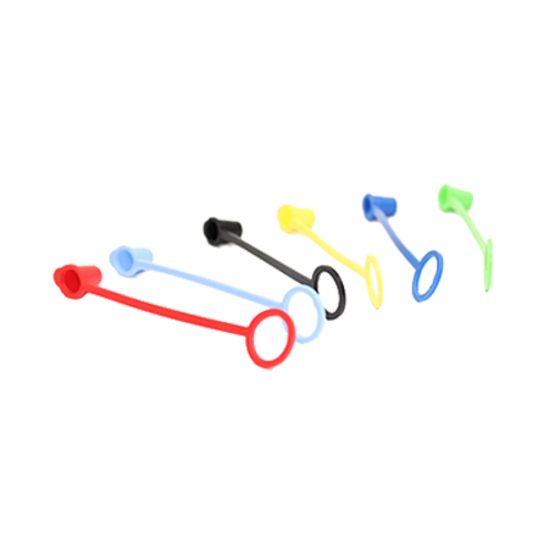 TableCraft Products C100TA Assorted Tethered Cap Fits All Standard Cone Tip Tops