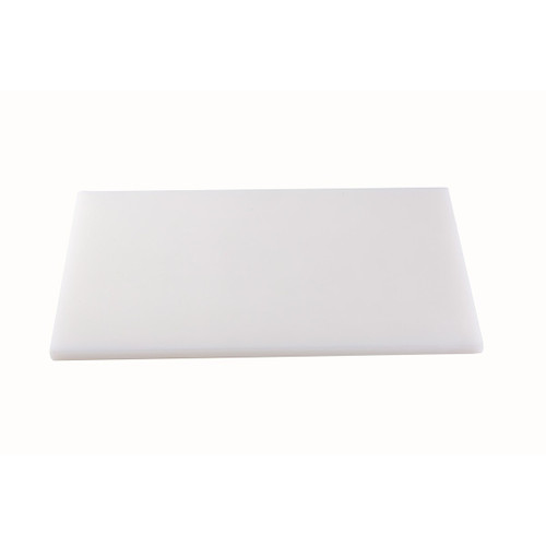 TableCraft Products CB1520WA 15" W x 20" D x 1/2" H White Polyethylene Cutting Board