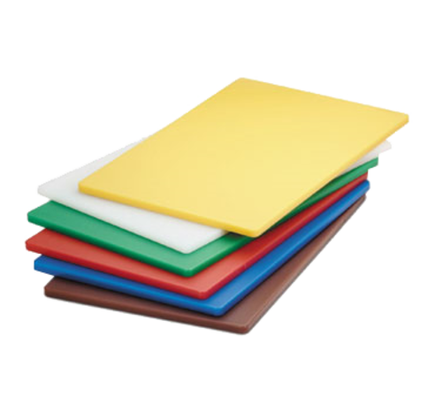 TableCraft Products CB1218BLA 12" W x 18" D x 1/2" H Blue Polyethylene Cutting Board