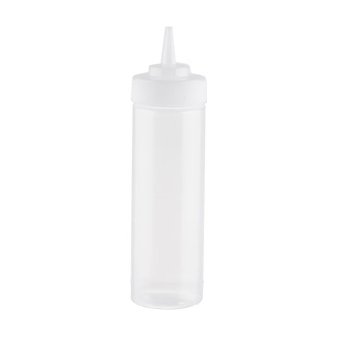 TableCraft Products 11253C-1  12 Oz. 53mm Opening WideMouth Squeeze Bottle