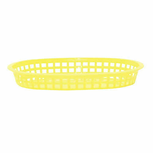 TableCraft Products 1076Y 10 1/2" W x 7" D x 1 1/2" H Chicago Platter Basket