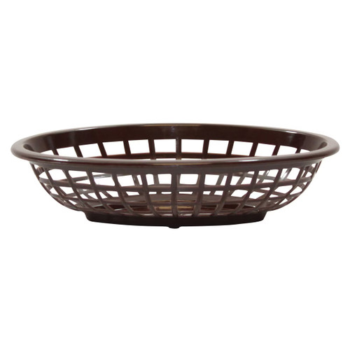 TableCraft Products 1071BR 8" W x 5-1/4" D x 2" H Side Order Basket - 36/Case