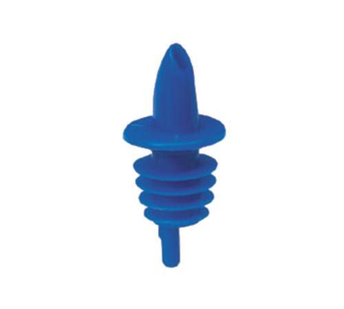 TableCraft Products 35BL Blue And Plastic Cash & Carry Free Flow Pourer