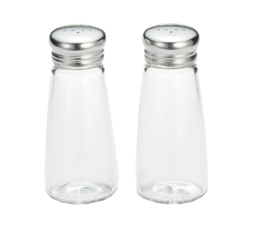 TableCraft Products 132S&P  3 Oz. 1 7/8" Dia. x 4 1/2"H Round Salt/Pepper Shaker