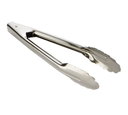 TableCraft Products 74 9-1/2" Stainless Steel Utility Tongs