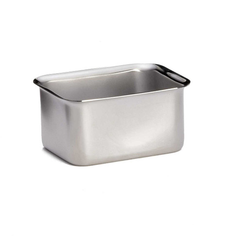 TableCraft Products 58MF 3 1/2" x 2 3/4" x 1 3/4" Stainless Steel Sugar Packet Rack With Mirror Finish - 12/Case
