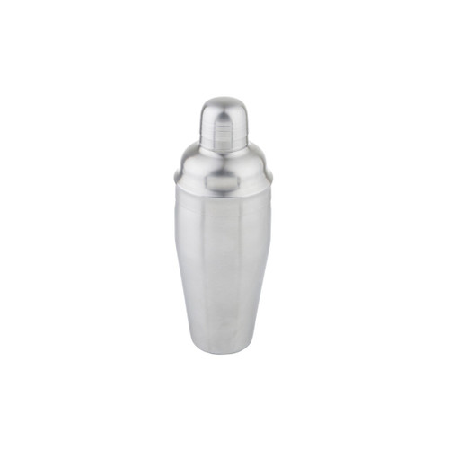TableCraft Products 10469 3.75" W x 10" H 24 Oz. 3-Piece Stainless Steel Cocktail Shaker