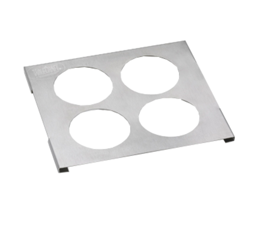 TableCraft Products T4 4 Hole Stainless Steel Squeeze Bottle Template