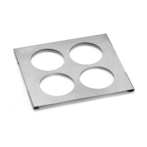 TableCraft Products T4 4 Hole Stainless Steel Squeeze Bottle Template