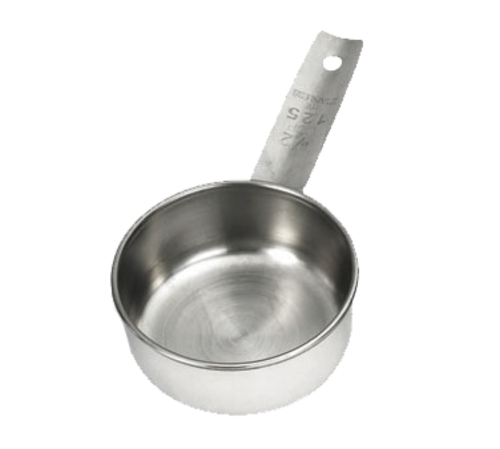 TableCraft Products 724C 1/2 Cup Stainless Steel Measuring Cup