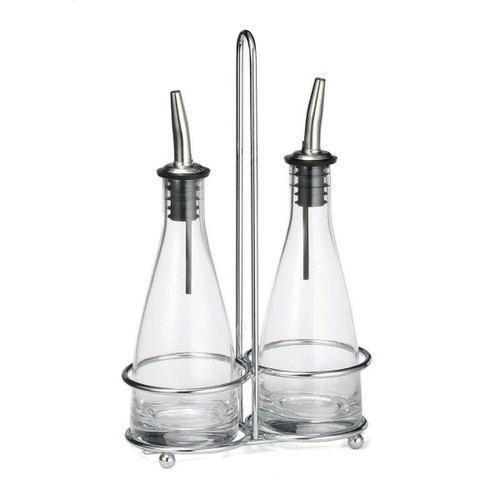 TableCraft Products 611N 6 Oz. Siena Oil & Vinegar Set