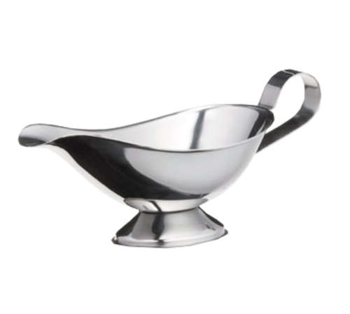 TableCraft Products 7803 3 Oz. With Handle Footed Gravy Boat