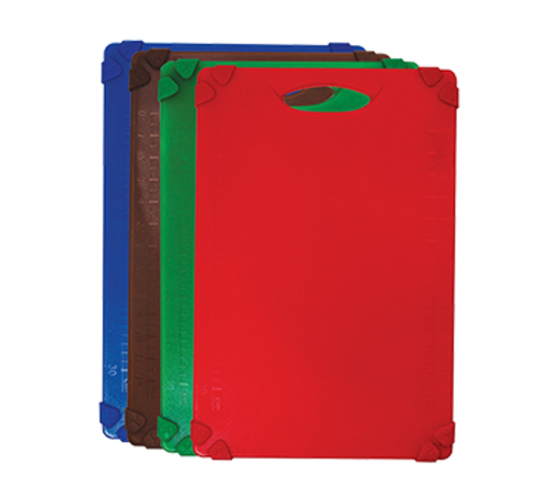 TableCraft Products CBG1218AGN 12" W x 18" D x 1/2" H Plastic Cash & Carry Grippy Cutting Board