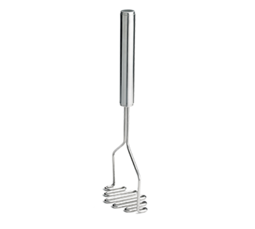 TableCraft Products 7412 13 1/2" Diamond Face Stainless Steel Handle Potato Masher
