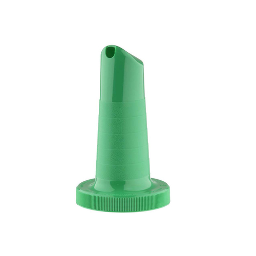 TableCraft Products 10286GN One Piece, Green Pourmaster Neck Spout