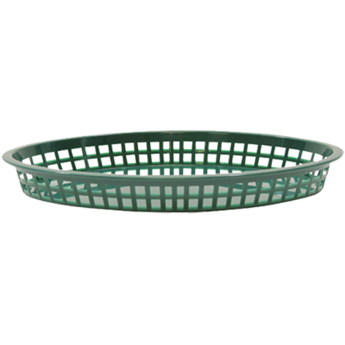 TableCraft Products 1086FG 12 3/4" W x 9 1/2" D x 1 1/2" H Texas Platter Basket