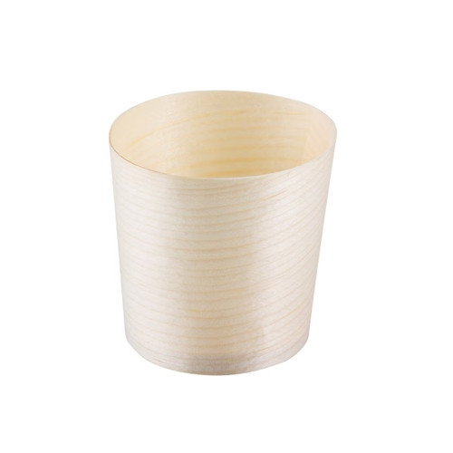 TableCraft Products BAMDCP2 2 Oz. Wood Cash & Carry Disposable Mini Serving Cup