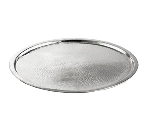 TableCraft Products RPD21 21" Dia. Round 18/8 Stainless Steel Tray