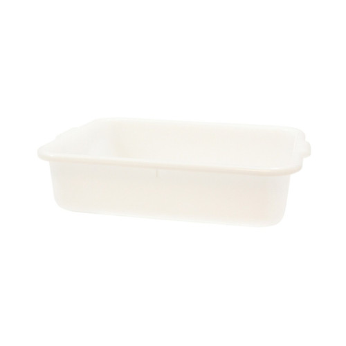 TableCraft Products DBF1529 21" W x 16" D x 5" H White Freezer Drain Box - 12/Case