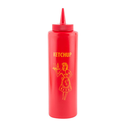 TableCraft Products 1112K  12 Oz. 38mm Opening Nostalgia Squeeze Bottle