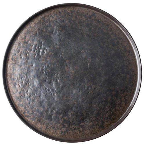 TableCraft Products 123519BR 18" Dia. Round Platter/Tray