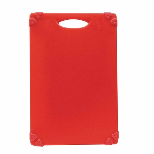 TableCraft Products CBG1824ARD 18" W x 24" D x 1/2" H Plastic Cash & Carry Grippy Cutting Board