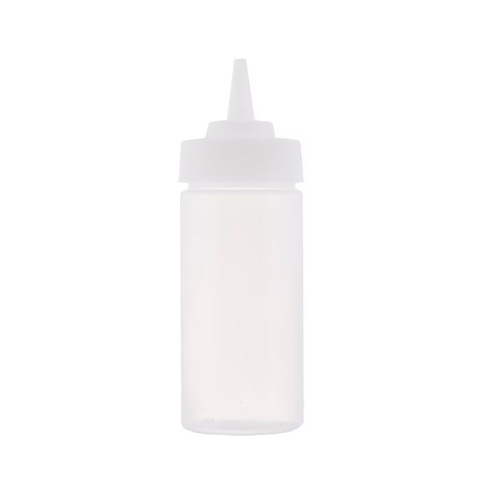 TableCraft Products 10853C  8 Oz. 53mm Opening WideMouth Squeeze Bottle