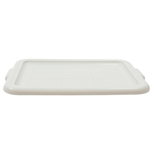 TableCraft Products 1531G 21 3/4" W x 16" D x 1" H Gray Tote Box Cover - 12/Case